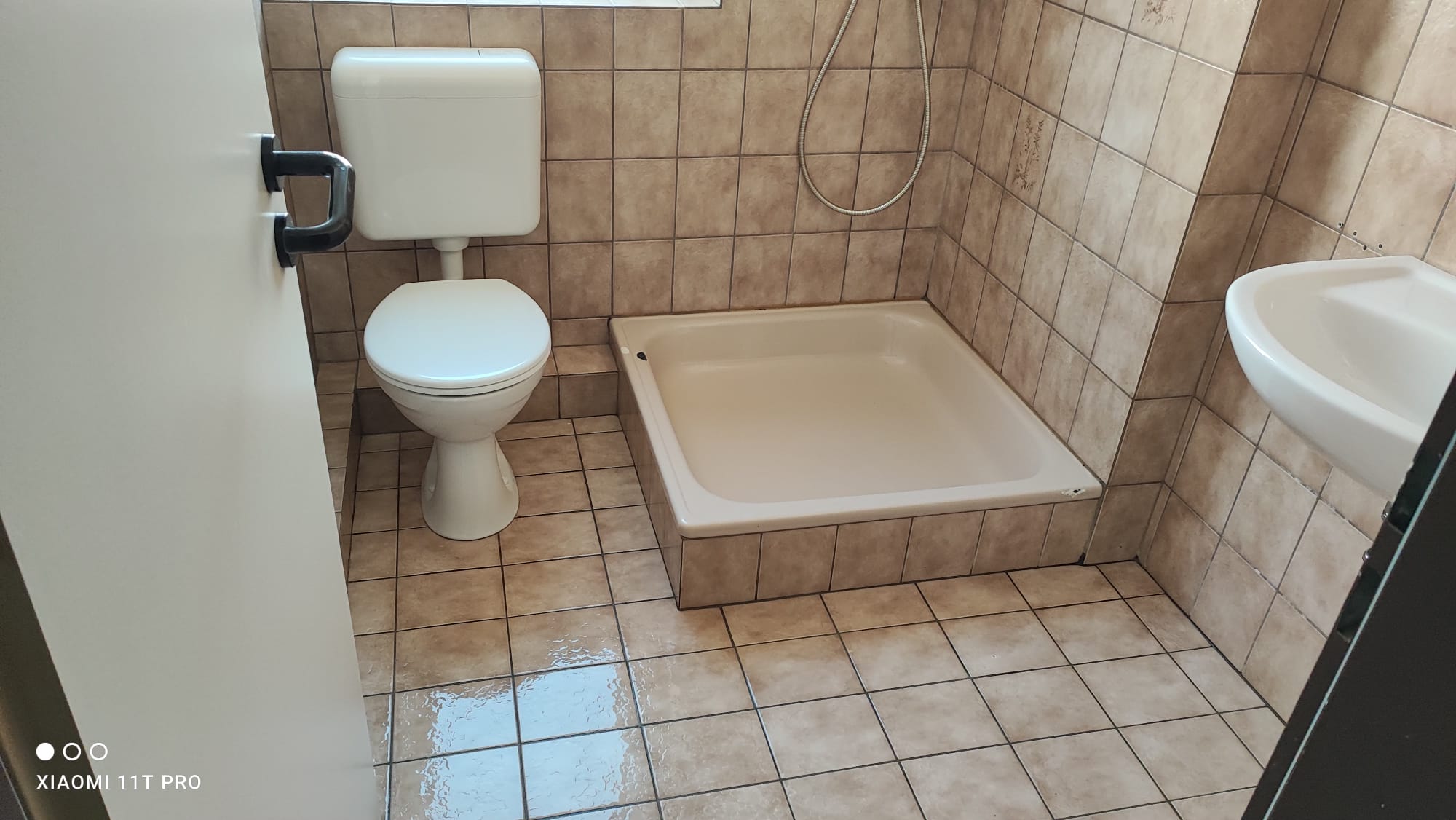 Gereinigter Sanitärbereich